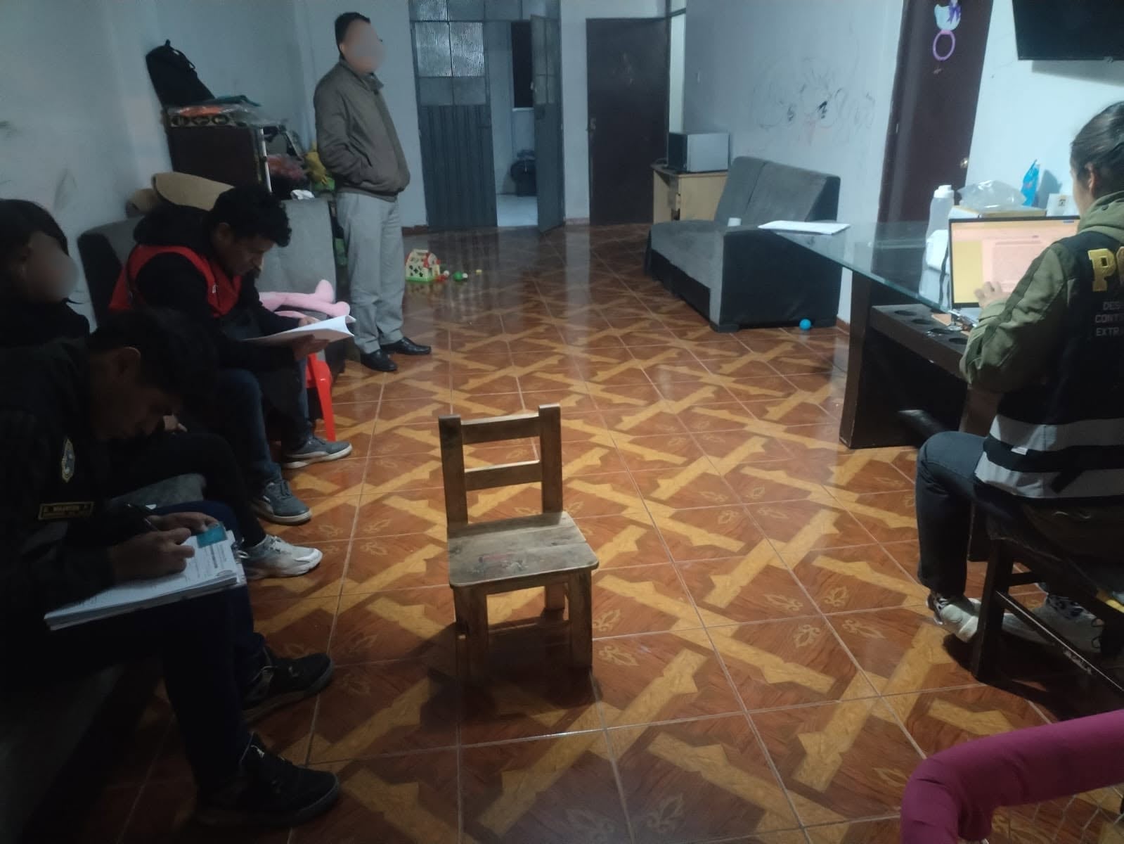 Allanan vivienda por presunto trabajo forzoso contra una joven en Arequipa (Foto: Fiscalía)