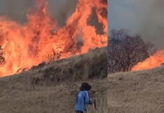 Cusco soporta hasta ocho incendios forestales a la vez (VIDEO)