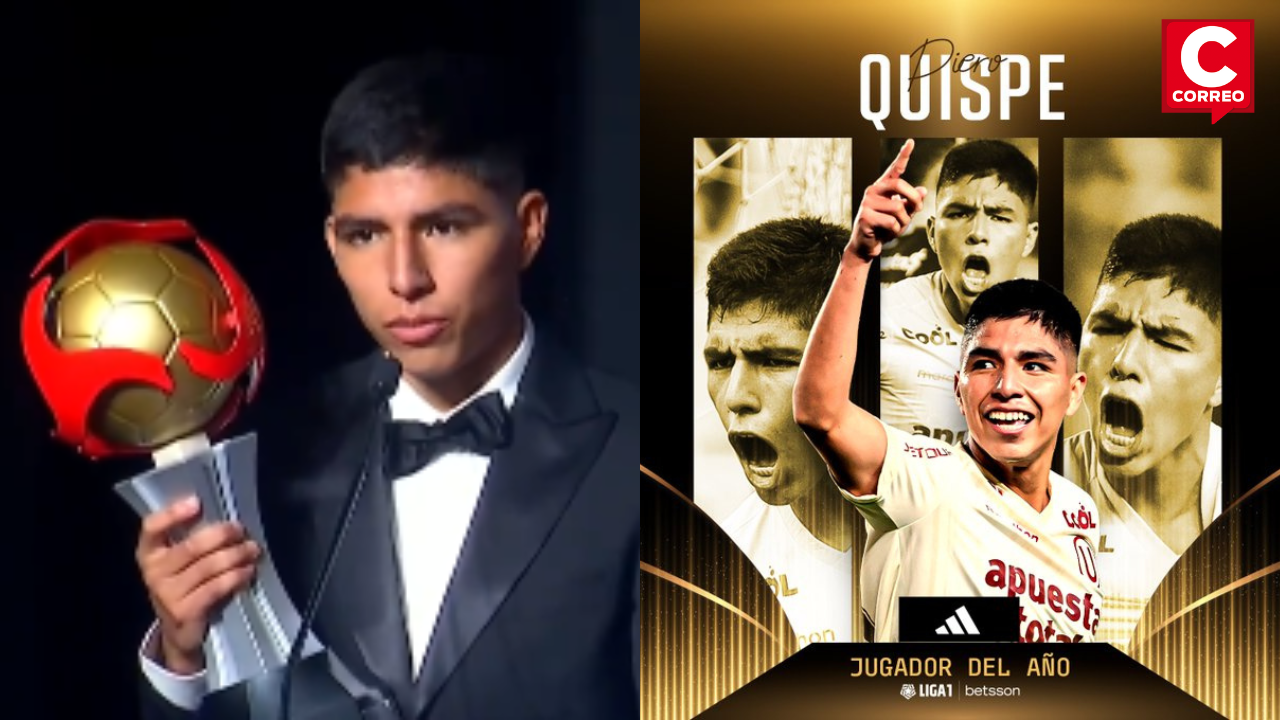 Piero Quispe es elegido como mejor jugador de la Liga 1 Betsson 2023