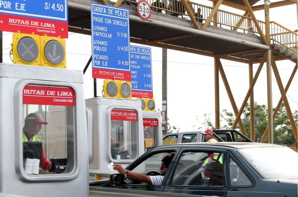 Rutas de Lima desmiente el anuncio de López Aliaga sobre el aumento de tarifas en los peajes. (Foto: Andina)