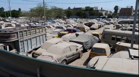 Ica se prepara para subastar cerca de 3,000 vehículos abandonados en depósito municipal
