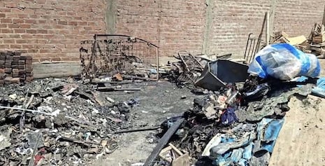 Familia lo pierde todo en incendio y pide apoyo solidario en Chincha Alta