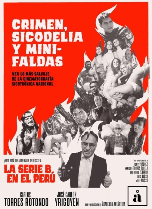Portada de "Crimen, sicodelia y minifaldas" (Foto: Academia Antártica)