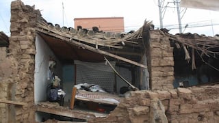 Temporal de lluvias dejó 42 casas derruidas, 150 damnificados y un muerto