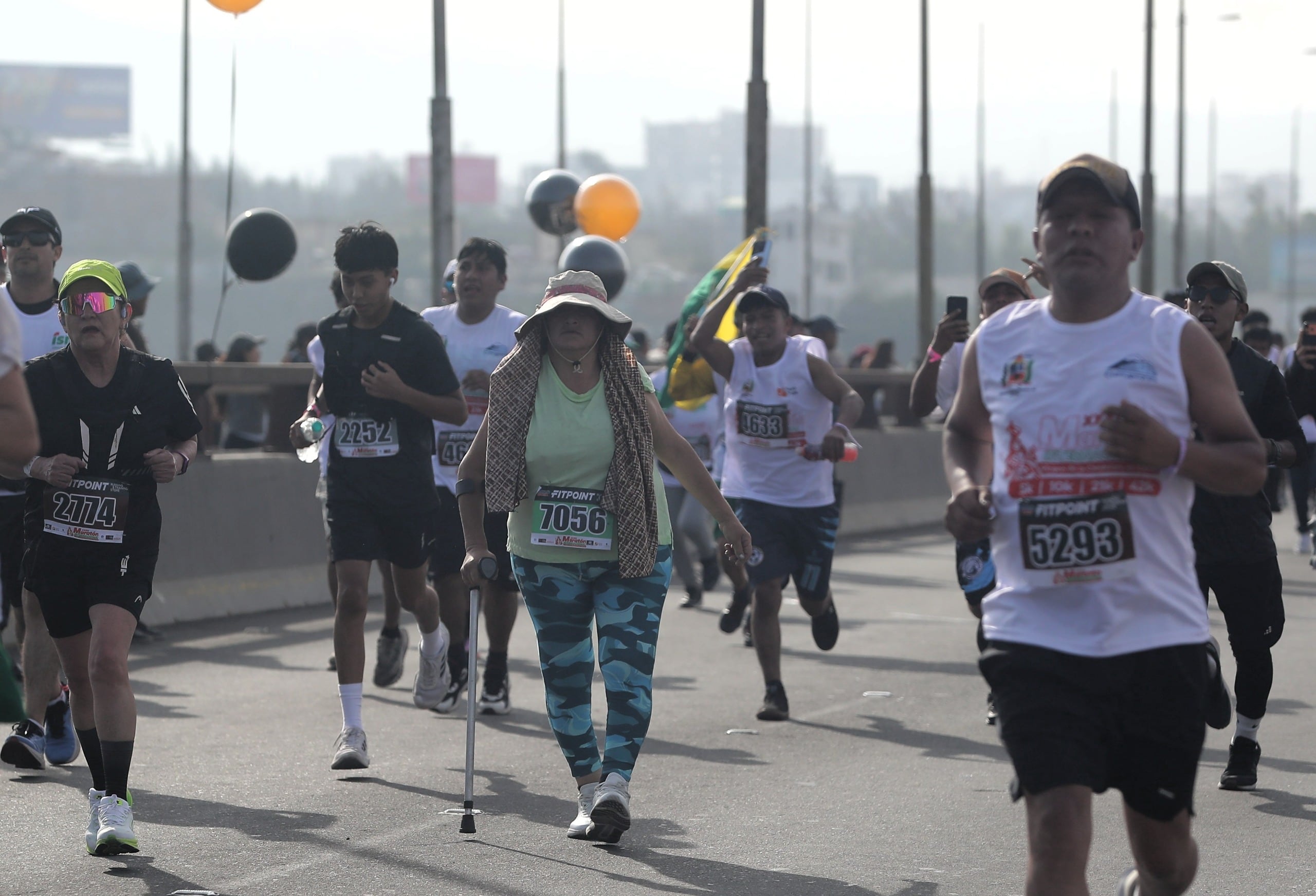 Así se vivió la Maratón Internacional Virgen de la Candelaria 2026. (Foto: Omar Cruz/@photo.gec).