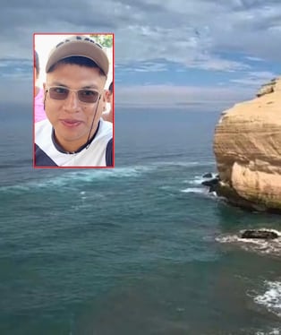 Buscan a joven pescador que habría caído a un acantilado en Quilca, Camaná. Foto: Composición GEC.