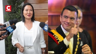 Daniel Noboa saluda a Keiko Fujimori por triunfo electoral y habla de “nueva era” en la región