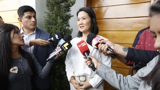 Keiko Fujimori: “Más allá de los comentarios que puedan tener, acá lo importante es lo que señalan las actas”