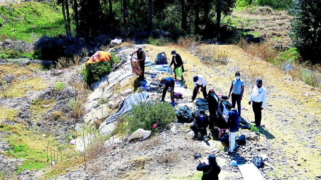 Decenas son intervenidos cuando participaban de tradicional "lavatorio" a orillas del río