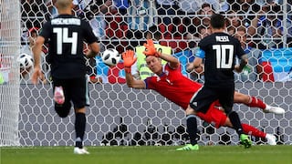 Argentina vs. Islandia: Mira el penal que le taparon Messi (VIDEO)