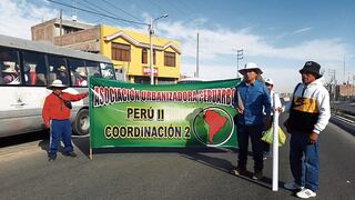  Pobladores  de la asociación de Peruarbo en Arequipa claman por obras desde hace 43 años  