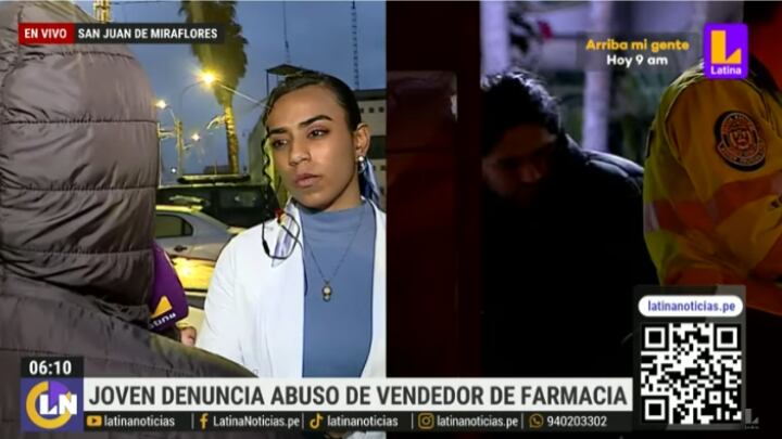 Denuncian que joven fue ultrajada por trabajador de farmacia. Foto: Latina