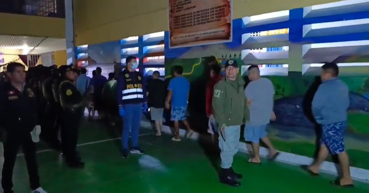La Policía Nacional y el Inpe realizaron una sorpresiva requisa en el pabellón Nº 13 de la cárcel de Trujillo. Se incautaron objetos no permitidos como herramientas y aparatos de comunicación.