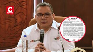 Mininter emite comunicado sobre defensa de Juan José Santiváñez a prófugo de la justicia 