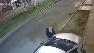 Trujillo: Cámara de seguridad capta a un menor robando autopartes (VIDEO)