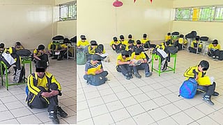 Gobernadora de La Libertad responde por falta de carpetas para alumnos del colegio San Juan