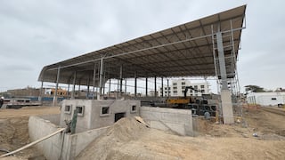 Ica: Complejo Deportivo Santa María supera el 50% de avance en su construcción