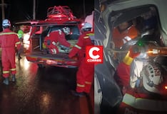 La Oroya: Choque frontal deja un muerto y dos heridos en la Carretera Central