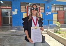 Ica: reconocen a artista plástica Angélica Bendezú por triunfar en la X Bienal Intercontinental