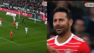 Claudio Pizarro también celebró con Bayern Múnich: el primer gol con los ‘Bávaros’ (VIDEO)