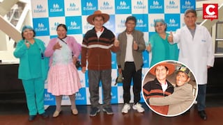 Cusco: Hombre de 56 años le salvó la vida a su hijo tras donarle uno de sus riñones