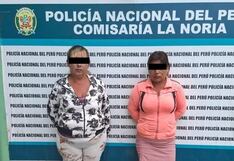 Trujillo: Capturan a dos mujeres acusadas de dopar a sus víctimas para robar sus pertenencias