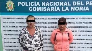 Trujillo: Capturan a dos mujeres acusadas de dopar a sus víctimas para robar sus pertenencias