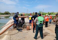 Piura: Retiran motobombas a lo largo de 50 kilómetro del canal Norte en Sullana