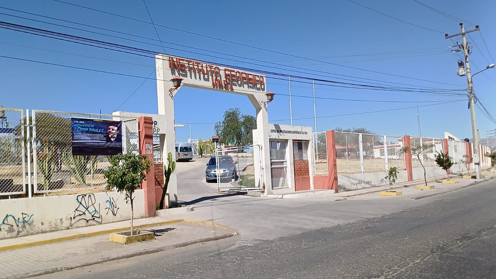 Instituto Geofísico de la Unsa, situado en el distrito de Characato. Foto: GEC.