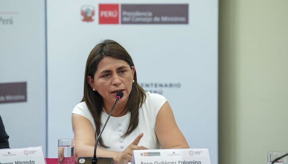 Ministra de Salud, Rosa Gutiérrez.  (Foto: Minsa)