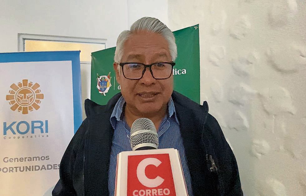 Juan Carlos Callacondo, gerente de Desarrollo Económico y Social de Sachaca. Foto: GEC.