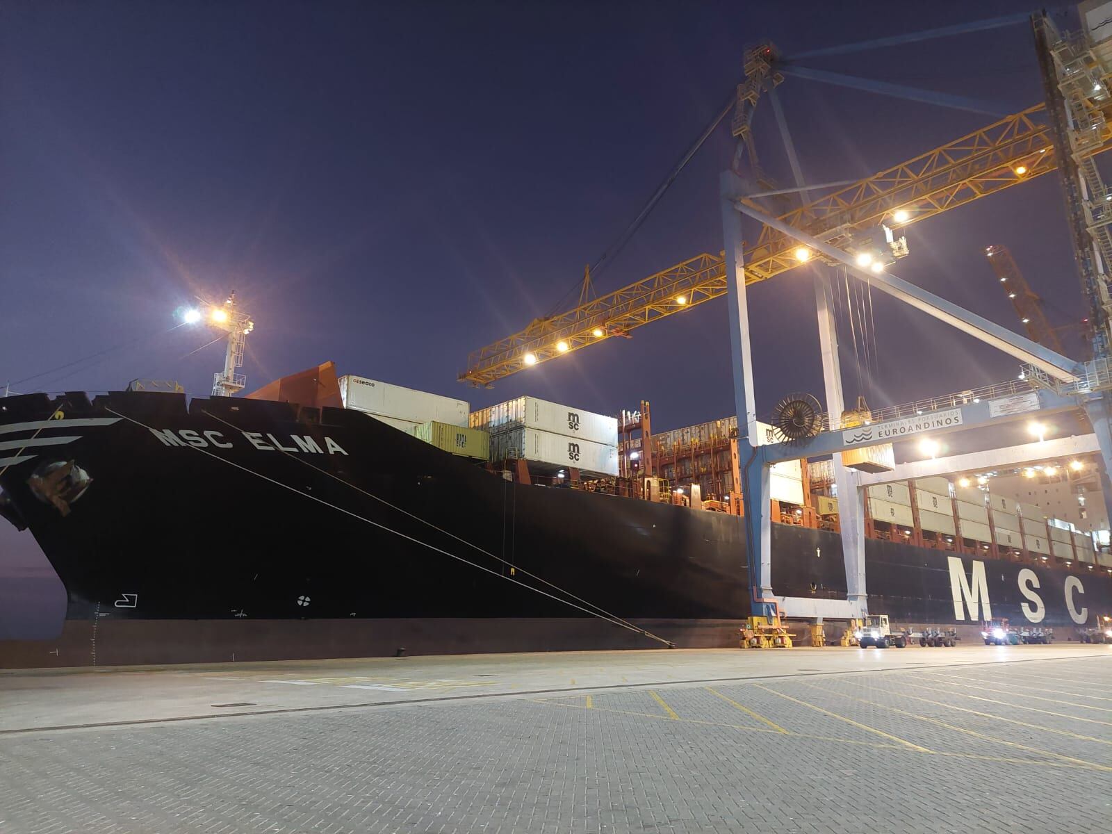 Estupefaciente estaba camuflado en los contendores de la embarcación MSC Elma procedente de Guayaquil e iba a ser enviada a Róterdam, en Países Bajos