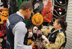 Ica: inmovilizan máscaras y vinchas de Halloween por sospecha de toxicidad durante operativo