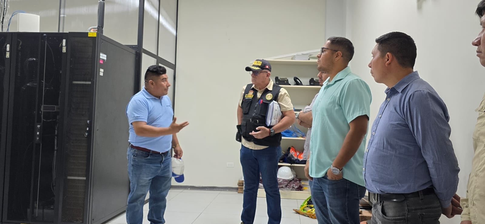 El alcalde Juan Carranza Ventura anunció que los equipos tecnológicos cuentan con financiamiento del MEF.