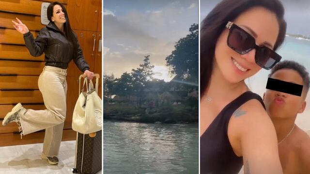 Melissa Klug presume su viaje a paradisíaca playa de República Dominicana: “Un comercial y regreso” (VIDEO)