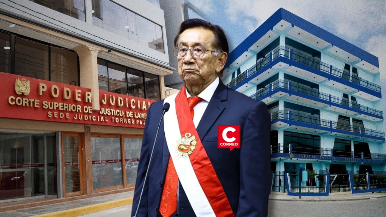 PJ cita a presidente Balcázar por apropiación ilícita de fondos en Colegio de Abogados de Lambayeque. Composición: Diario Correo.