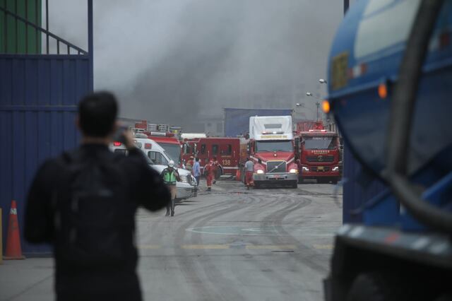 El siniestro se produjo en horas de la mañana de este lunes 26 de junio. Foto: Britanie Arroyo/GEC
