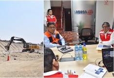 Ica: logran destrabar la obra de protección en quebrada Cansas–Chanchajalla