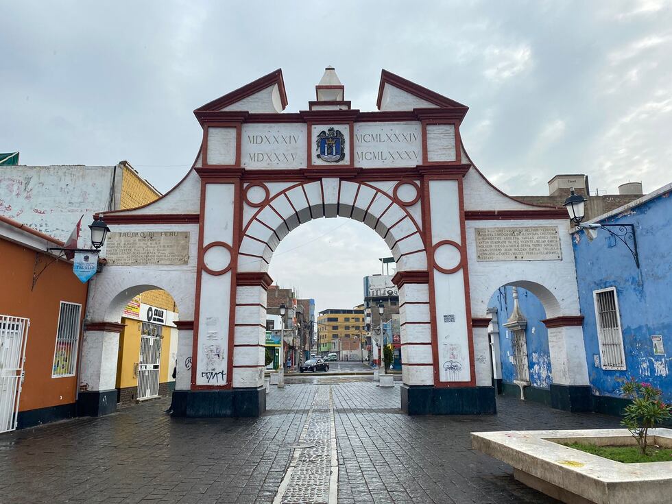 Las calles en silencio en el primer día del 2025.