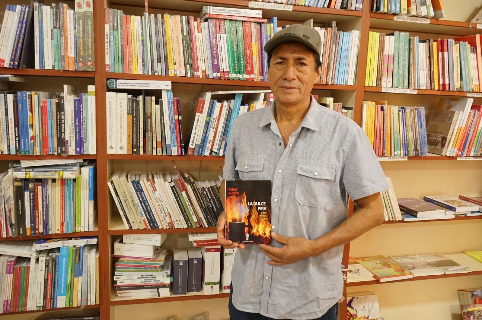 Piurano presenta hoy su libro "La dulce Pira y dos relatos más” en el Club Grau.