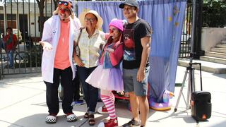 Piuranos se divirtieron con los clowns en la celebración del “Mes de los Museos”
