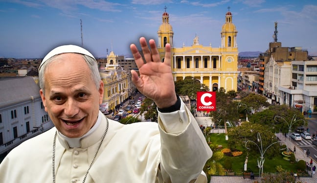 Papa León XIV impulsará mayor turismo en Lambayeque con visita prevista para fin de año. Composición: Diario Correo.