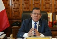 Eduardo Salhuana invoca a los poderes del Estado a unirse contra la inseguridad