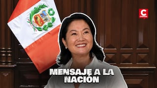 Keiko Fujimori dará su primer Mensaje a la Nación: ¿A qué hora empieza y dónde verlo?
