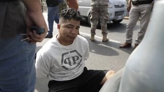 Capturan a sujeto que disparó al aire mientras manejaba por Javier Prado: tenía 26 denuncias (GALERÍA)