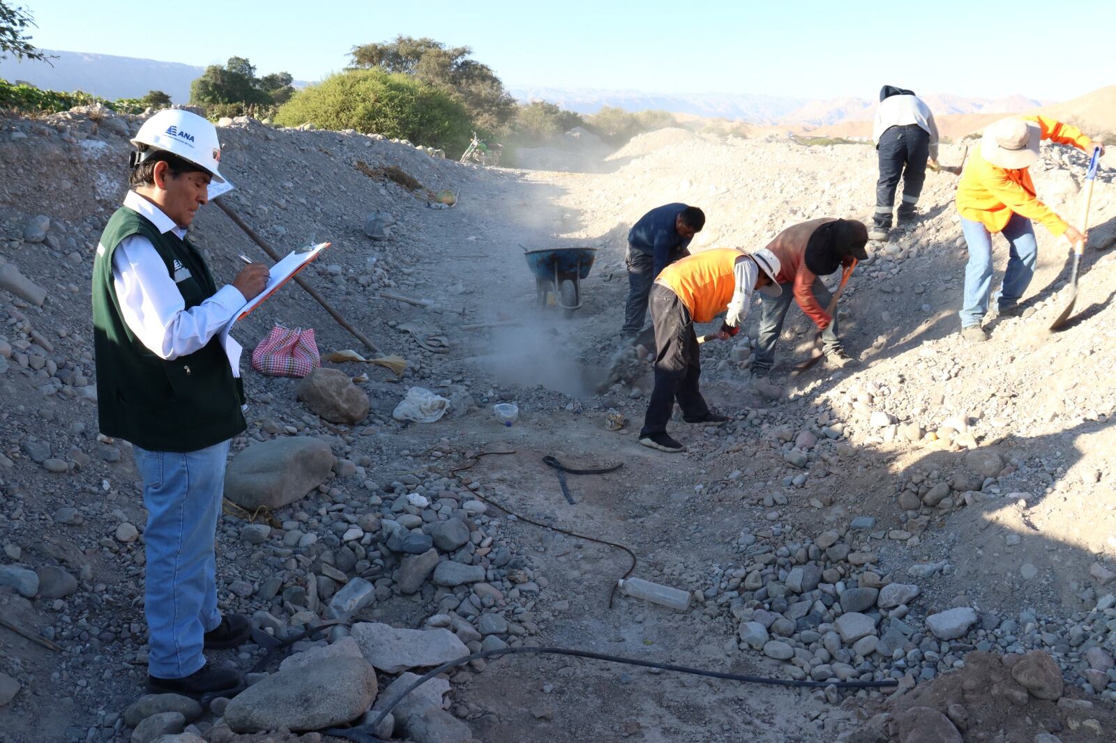 El dueño, Basilio Machaca, manifestó no tener conocimiento sobre el procedimiento administrativo que debió realizar ante la ANA. (Foto: Difusión)