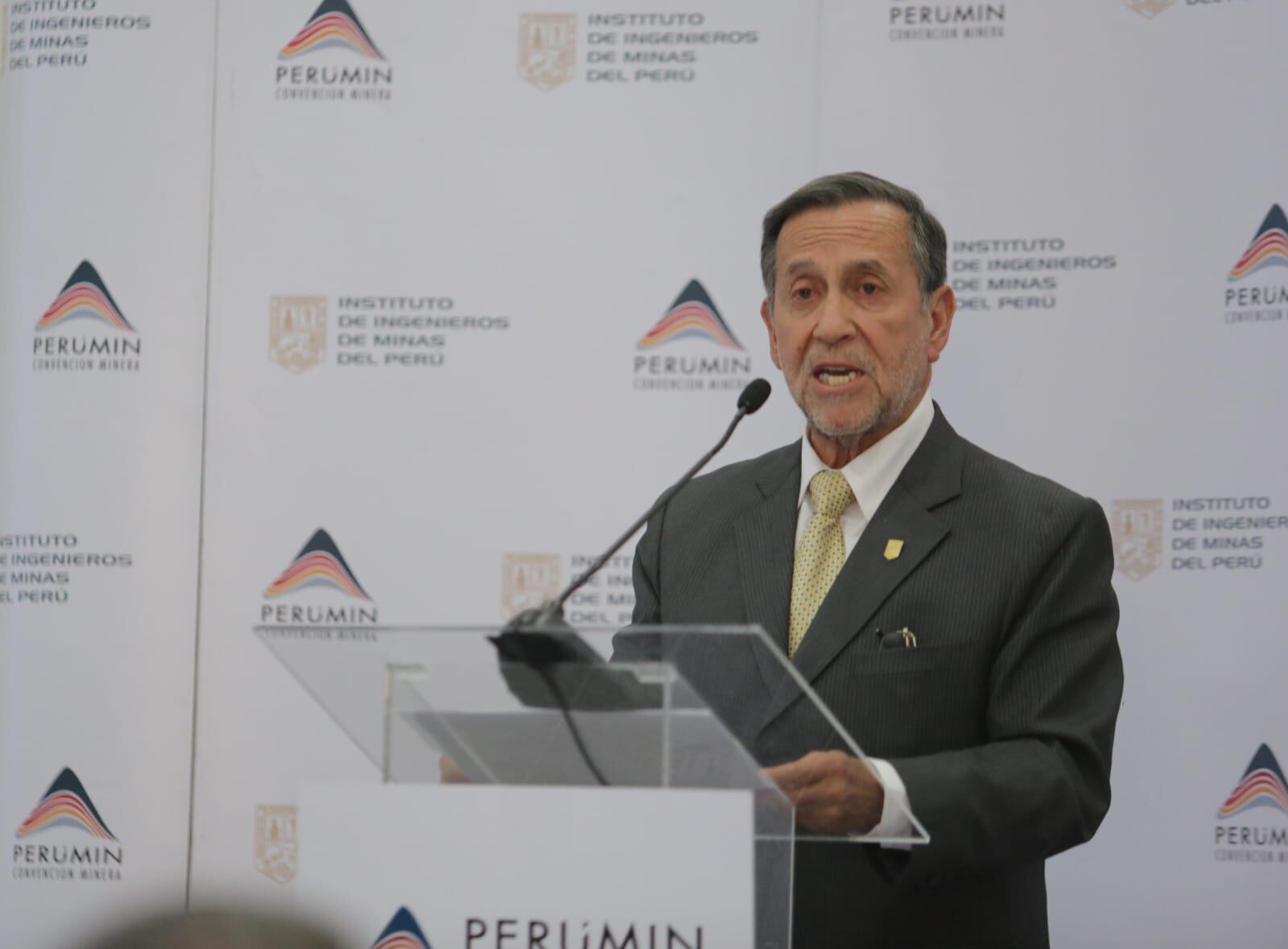 Miguel Cardozo, presidente de Perumin (Foto: Leonardo Cuito)