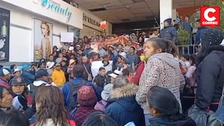 Huancayo: tras protesta por incumplimiento de obra, padres y gobernador Zósimo Cárdenas llegan a acuerdos