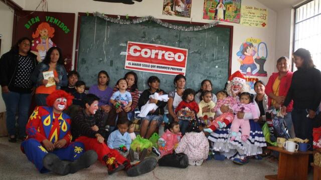 Correo llevó alegría a niños de la cárcel de Huánuco