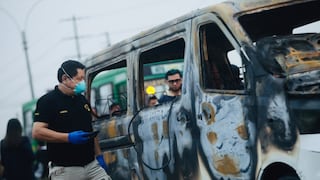 Queman vivo a chofer dentro de su colectivo